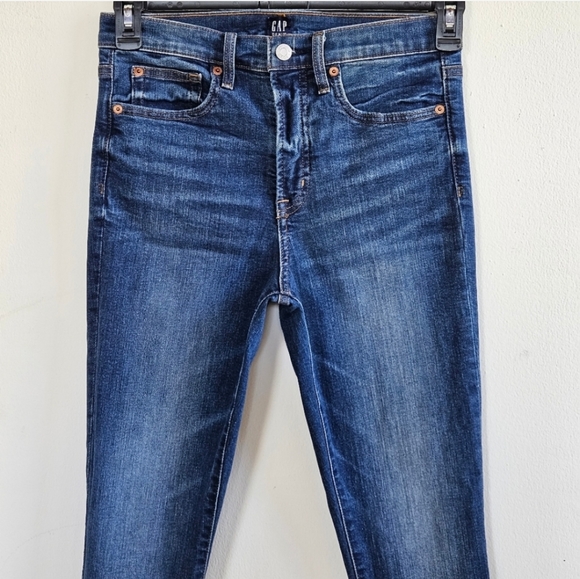 📌66 GAP TRUE SKINNY JEANS WOMEN'S SIZE 28 - Picture 4 of 10